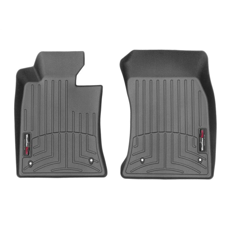 WeatherTech 07+ Mini Convertible Front FloorLiner - Black