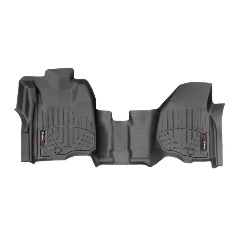 WeatherTech 12-16 Ford F-250/F-350/F-450/F-550 Vinyl Front FloorLiner - Black (SuperCrew/SuperCab)