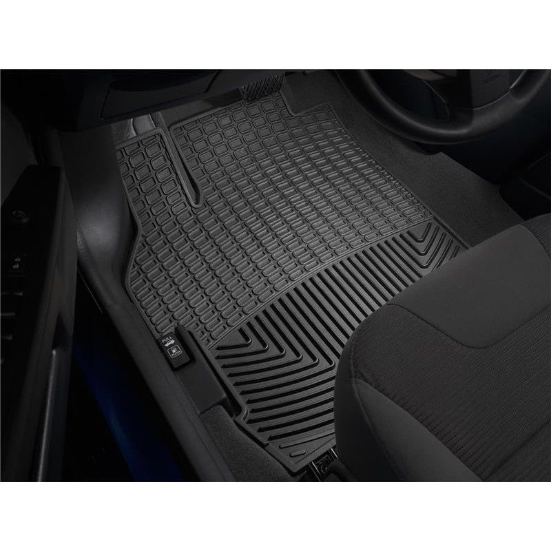WeatherTech 14-15 BMW X5 Front Rubber Mats - Black
