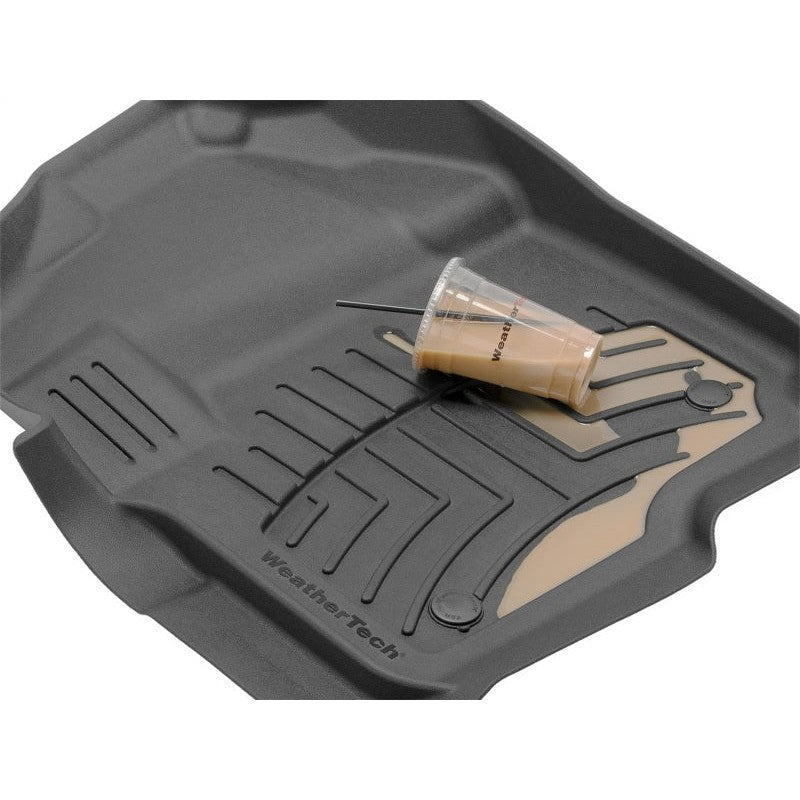 WeatherTech 15-26 Ford F-150 Super Crew Front and Rear FloorLiner HP - Black