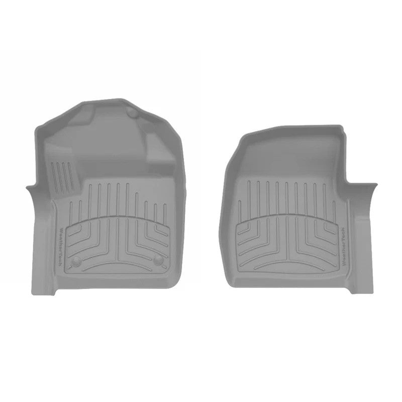 WeatherTech 17-19 Ford F-250/F-350/F-450/F-550 1st Row Front FloorLiner HP - Grey