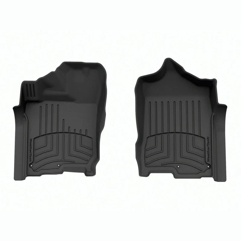 WeatherTech 17-23 Nissan Titan CC & 17-20 XD Crew Cab Front FloorLiner HP - Black