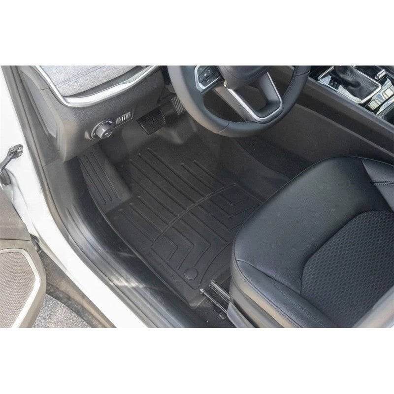 WeatherTech 17-25 Jeep Compass Front FloorLiner HP - Black