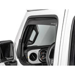WeatherTech 20-23 Jeep Gladiator Side Window Deflectors - Dark Smoke