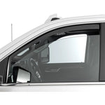 WeatherTech 20-24 GMC Sierra 2500/3500HD DC/CC Front Side Window Deflectors - Dark Tint