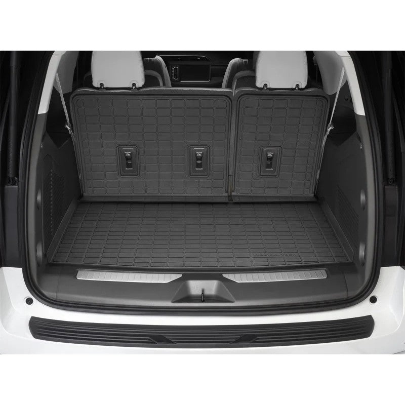 WeatherTech 20-25 Hyundai Telluride SeatBack Cargo Liners HP With Bumper Protector - Black