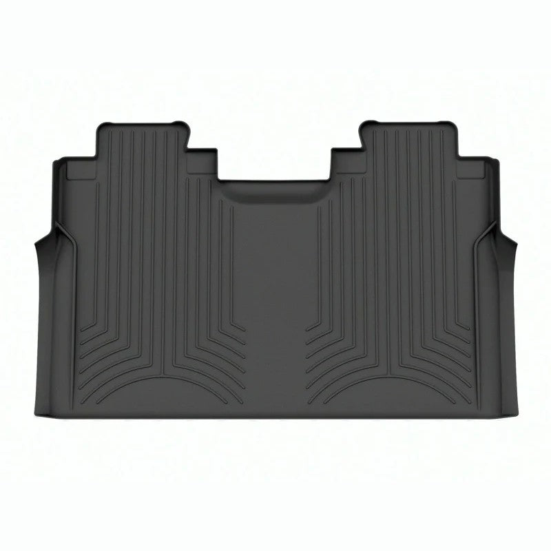 WeatherTech 2015+ Ford F-150 SuperCrew (1st Row Bench) Rear FloorLiner HP - Black