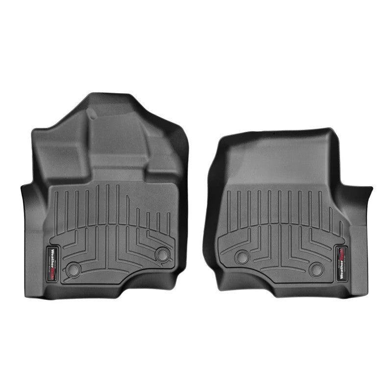 WeatherTech 2015+ Ford F-150 SuperCrew/SuperCab Front FloorLiner - Black