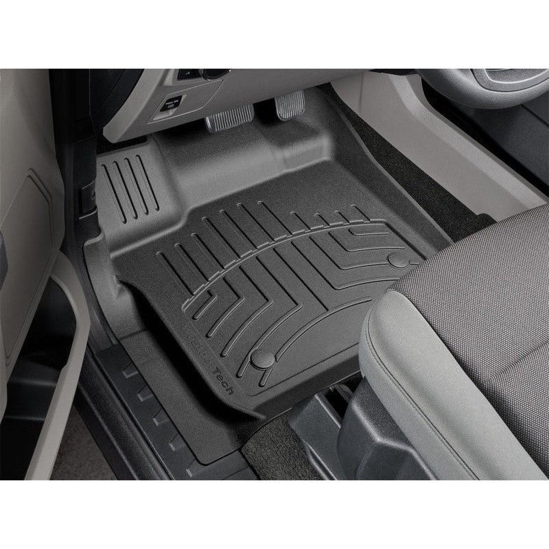 WeatherTech 2015+ Ford F-150 SuperCrew / SuperCab Front FloorLiner HP - Black