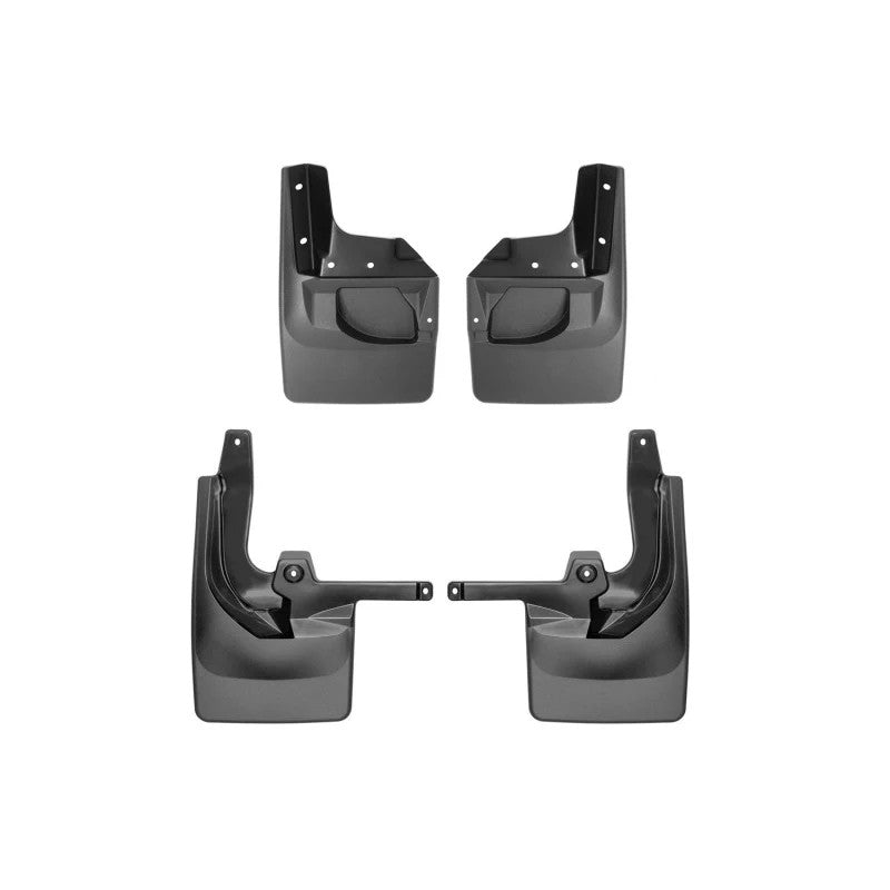 WeatherTech 2018 + Jeep Wrangler No Drill Mudflaps - Black