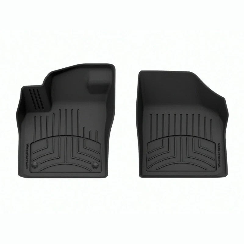 WeatherTech 2019+ Volkswagen Atlas w/2nd Row Bucket Seats Front FloorLiner HP - Black