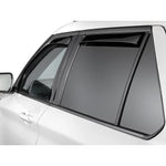 WeatherTech 2020+ Ford Explorer ST Front & Rear Side Window Deflectors - Dark Smoke