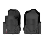 WeatherTech 2021+ Ford Bronco Vinyl (Vinyl Floors Only) Front Rubber Mats - Black