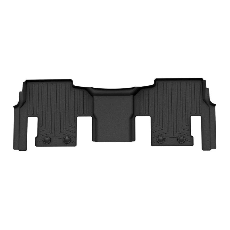 WeatherTech 2022+ Jeep Grand Wagoneer/Wagoneer Rear 2nd Row Rubber Mats - Black (8 Passenger)