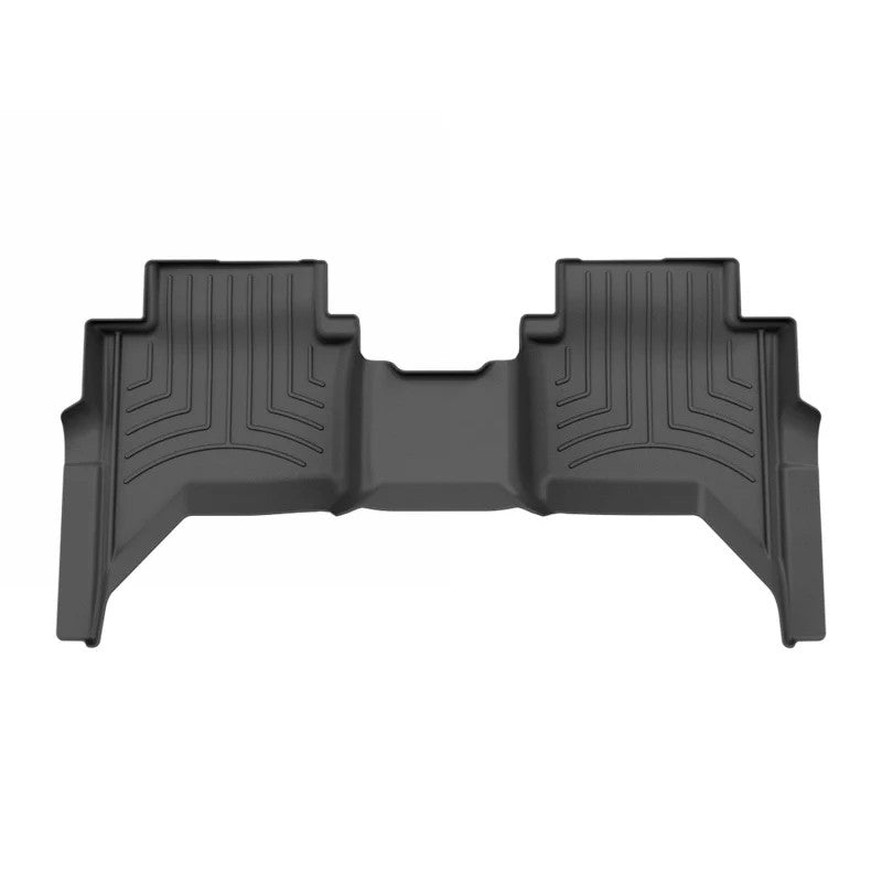 WeatherTech 2024 Ford Ranger (Incl. Raptor) w/Carpet Flooring Rear FloorLiner HP - Black
