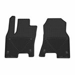 WeatherTech 2025 Ram Truck 1500 (Incl. RHO) CC/QC (No Vinyl) Front All-Weather Floor Mats - Black
