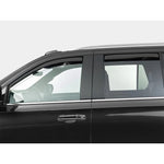 WeatherTech 21-25 Cadillac Escalade Front & Rear Side Window Deflectors - Dark Smoke