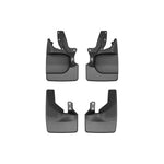 WeatherTech 21-25 Ford Bronco Front & Rear Mudflaps - Black
