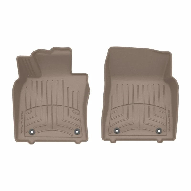 WeatherTech 21-25 Lexus ES 1st Row Front FloorLiner HP - Tan