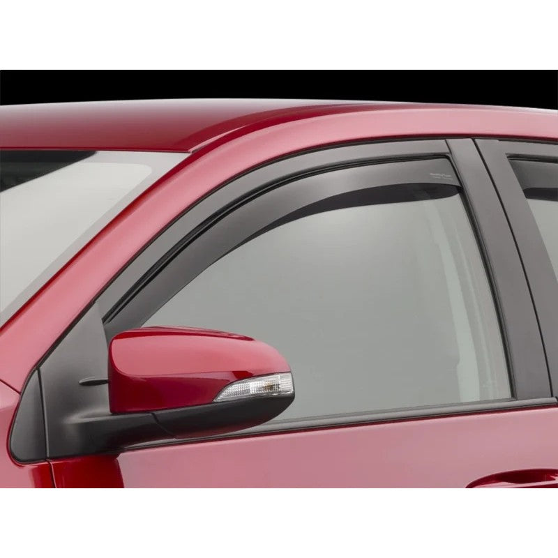 WeatherTech 22-25 Honda Civic Sedan (Incl. SI) / 23-25 Type R F&R Side Window Deflectors - Dark Tint