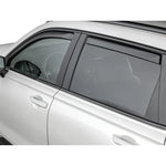 WeatherTech 23-25 Honda CR-V/Hybrid Front & Rear Side Window Deflectors - Dark Tint