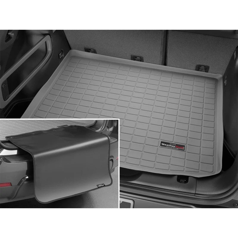 WeatherTech 24-25 Jeep Wagoneer S Trunk Cargo Liner w/Bumper Protector - Grey