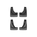 WeatherTech 24-26 Hyundai Santa Fe Front & Rear Mudflaps - Black