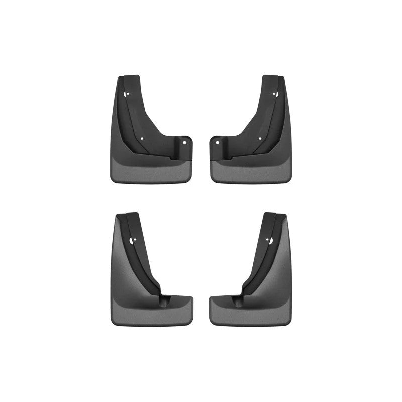 WeatherTech 24-26 Hyundai Santa Fe Front & Rear Mudflaps - Black