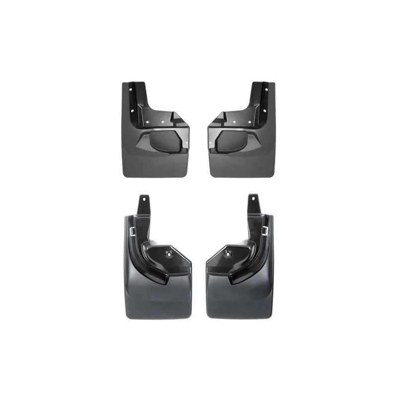 WeatherTech 24-26 Jeep Wrangler 2-Door Front & Rear Mudflaps - Black