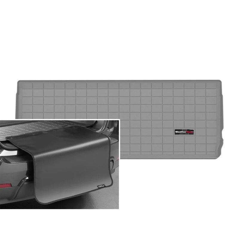 WeatherTech 25-26 Ford Expedition Behind 3rd Row Cargo Liner w/Bumper Protector - Grey