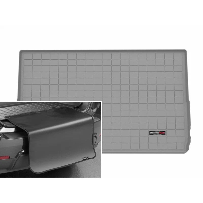 WeatherTech 25-26 Ford Expedition Max Trunk Cargo Liner w/Bumper Protector 2pc - Grey