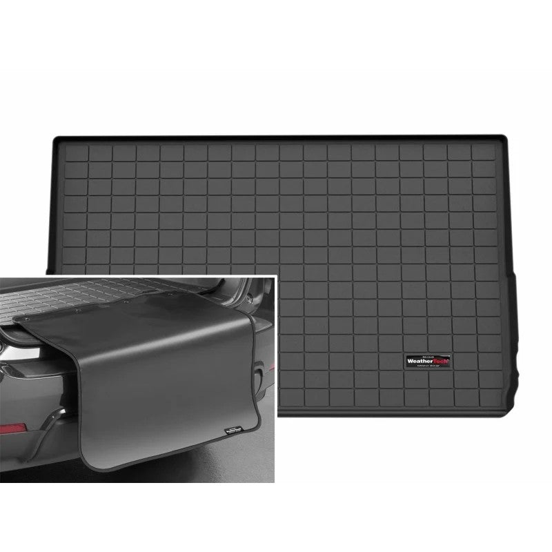 WeatherTech 25-26 Ford Expedition Max Trunk Cargo Liner w/Bumper Protector 2pc - Black