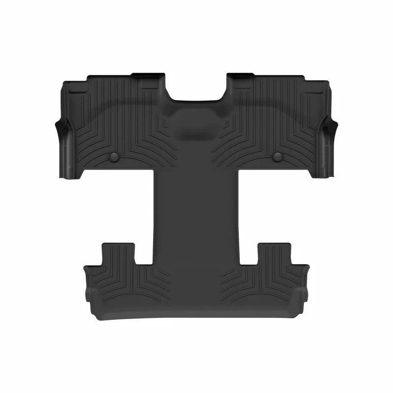 WeatherTech 25-26 Lincoln Navigator 2nd & 3rd Row Rear FloorLiner - Black