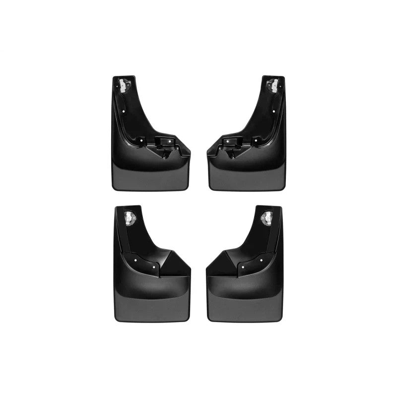WeatherTech 25-26 Toyota 4Runner Front & Rear No Drill Mudflaps - Black