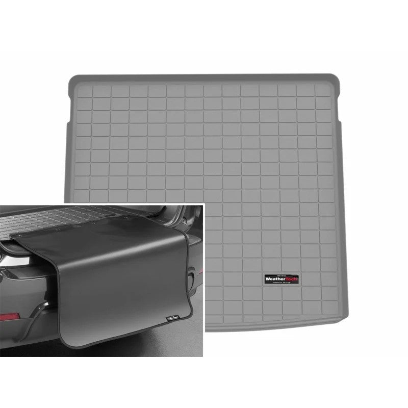 WeatherTech 25-26 Volkswagen Tiguan Behind 3rd Row Cargo Liner w/Bumper Protector - Grey
