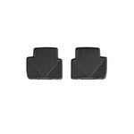 WeatherTech 98-06 BMW 3-Series (E46) Sedan Rear Rubber Mats - Black