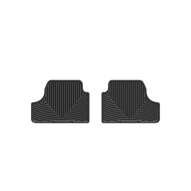 WeatherTech 98-06 BMW 3-Series Rear Rubber Mats - Black