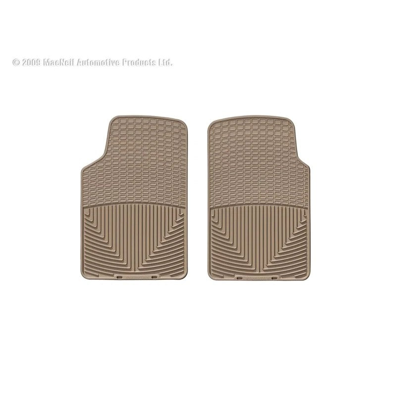 WeatherTech 98 Chevrolet Tracker Front Rubber Mats - Tan