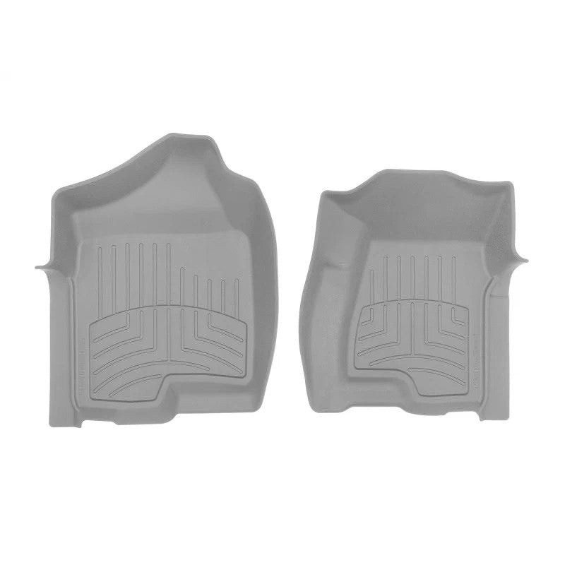 WeatherTech 99-00 Chevrolet Silverado Crew Cab Front FloorLiner HP - Grey