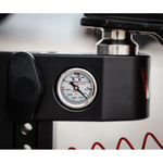 Weigh Safe 6-inch adjustable drop hitch with built-in tongue weight scale and Black Cerakote finish for 2-inch receivers.