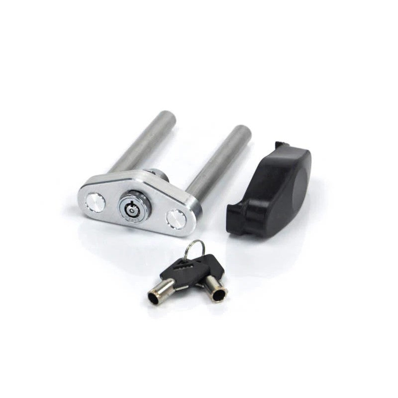 Weigh Safe WS03 dual pin lock plate and replacement keys for Aluminum and 180 Degree trailer hitches