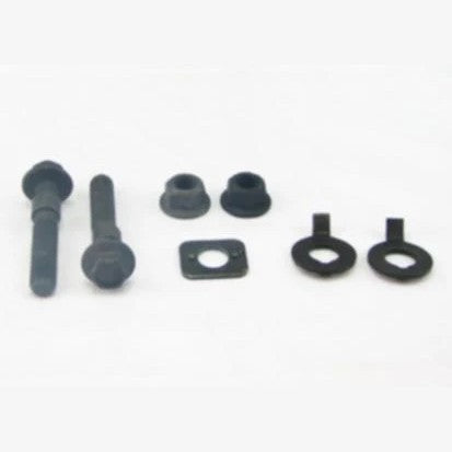 Whiteline KCA416 16mm front camber adjustment bolts with toothed lock washers and protective anti-corrosion plating.