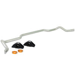 Whiteline BHR67XZ 26mm 3-point adjustable rear sway bar kit with mounting bushings and hardware.