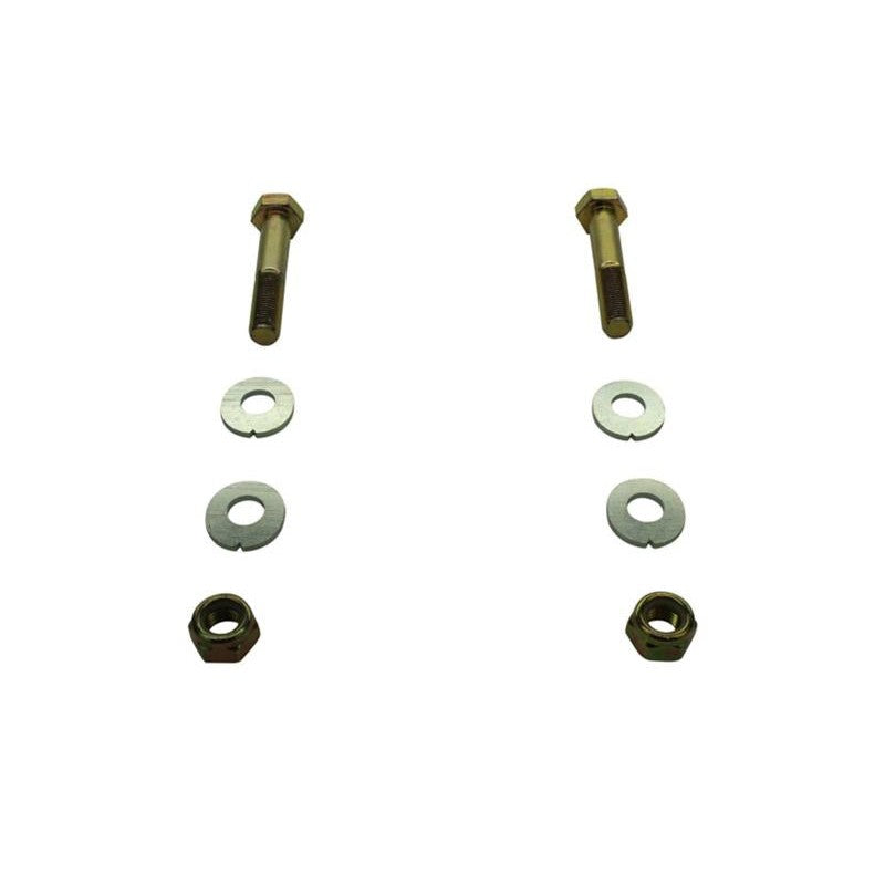 Whiteline KCA377 anti-lift kit featuring control arm bushings with protective corrosion-resistant plating.