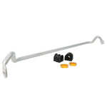 Whiteline BSF33Z 22mm 2-point adjustable heavy duty front sway bar with synthetic elastomer bushings and lateral locks.
