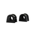 Pair of Whiteline 22mm grease-free sway bar mount bushings with PTFE inner lining