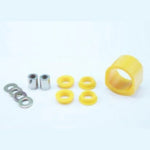Whiteline KCA390 Front Steering Precision Kit with synthetic elastomer bushings, anodized alloy components, and grease.