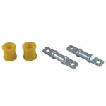 Whiteline W0590 Rear Upper Control Arm Inner Front Bushing Kit featuring synthetic elastomer bushings and metal sleeves.