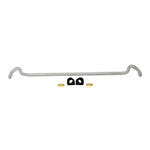 Whiteline 27mm 2-point adjustable heavy duty front sway bar with yellow bushings and lateral locks for Subaru WRX STI.