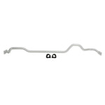 Whiteline BSR37XXZ 27mm heavy duty adjustable rear sway bar with synthetic elastomer bushings and lateral locks.